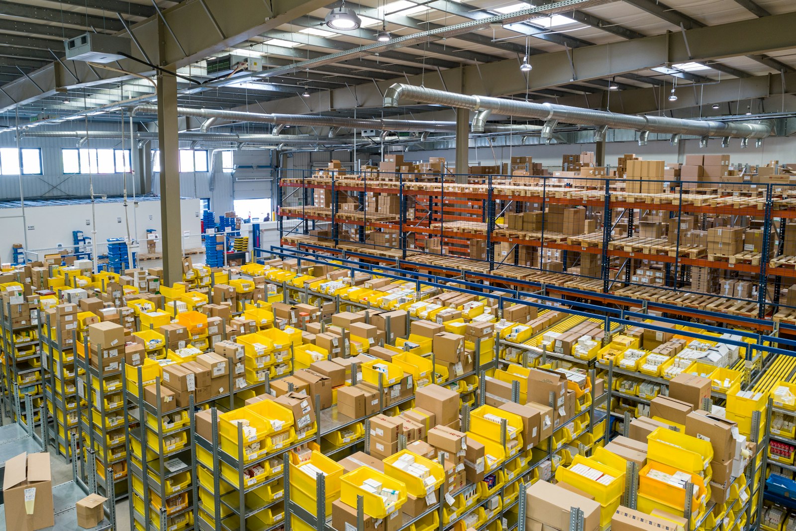 Modern Automated Warehouse